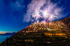 Manarola - Fireworks on Presepe