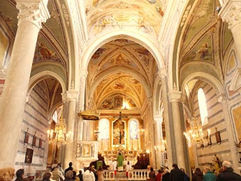 San Pietro kerk, Corniglia, Cinque Terre